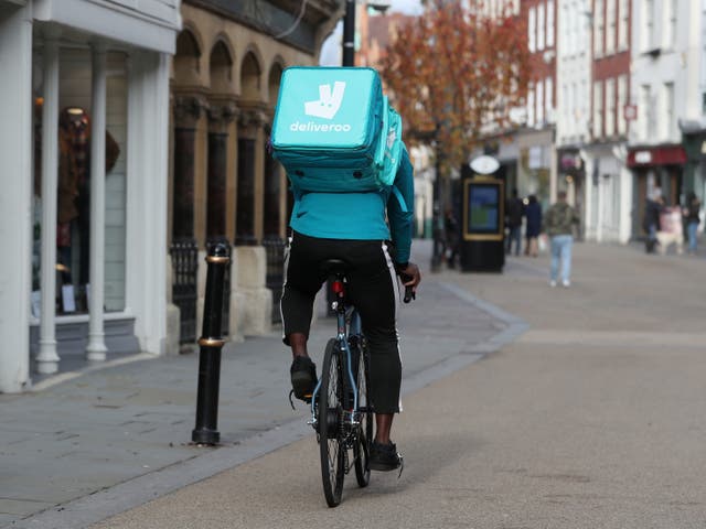 <p>Jazz Reid is accused of disguising himself as a Deliveroo rider to carry out a series of ‘targeted’ attacks (file photo)</p>