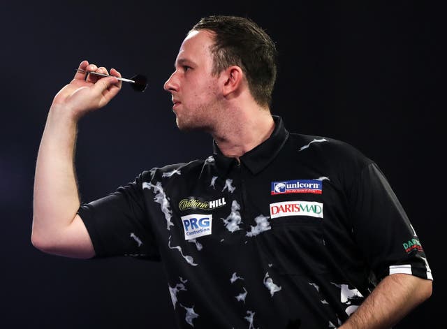 Callan Rydz booked his place in the quarter-finals at the Betfred World Matchplay with an 11-8 victory over Rob Cross