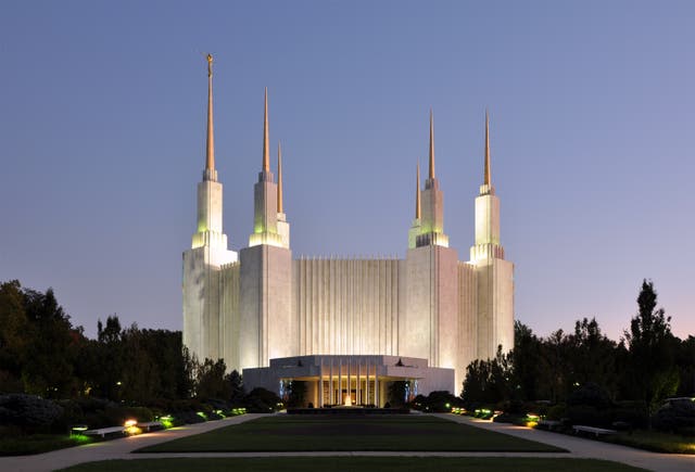 <p>Washington DC Temple belonging to The Church of Jesus Christ of Latter-day Saints</p>