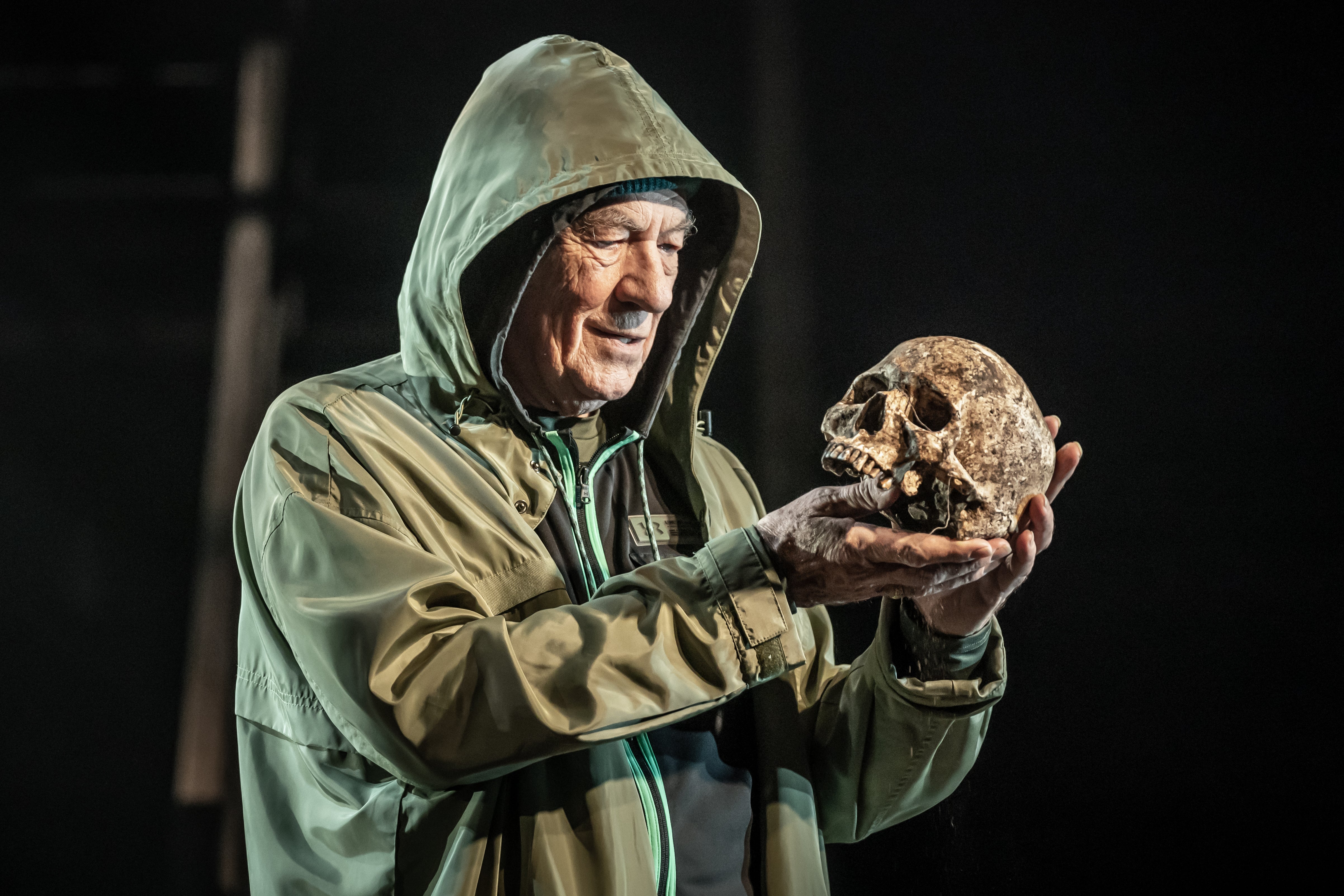 Ian McKellen as Hamlet, 50 years after he first played the prince