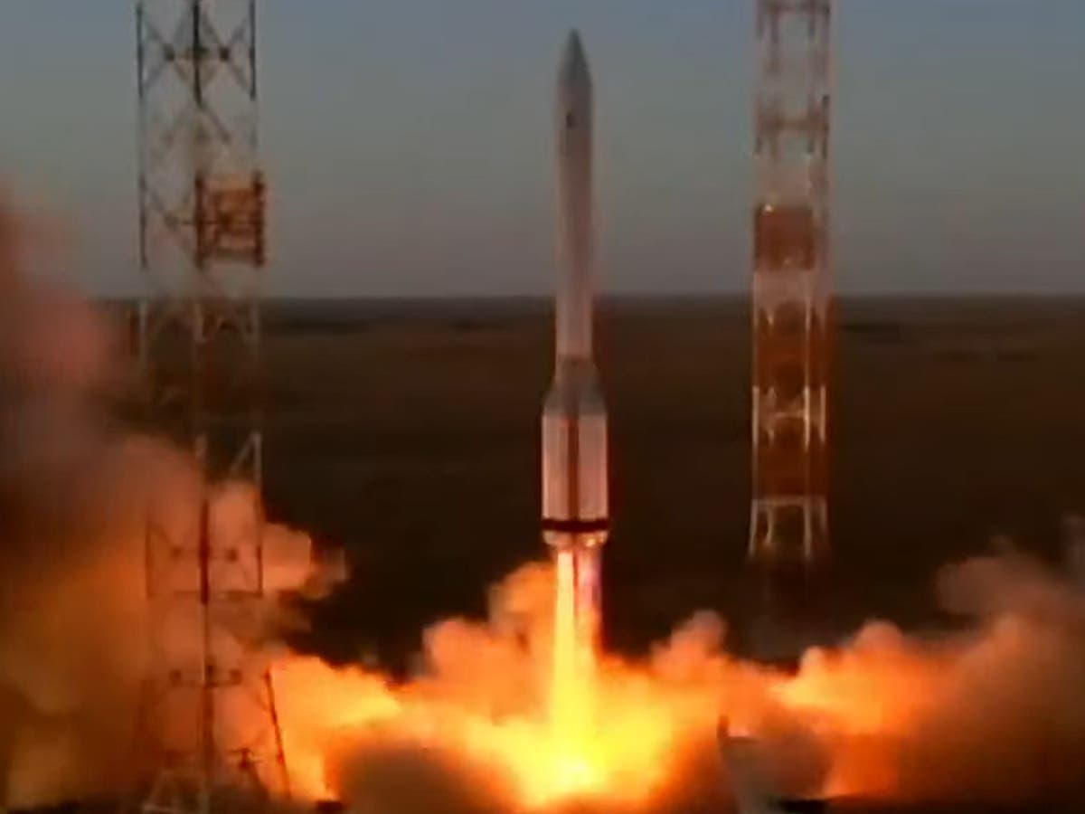 Russia launches new &lsquo;walking&rsquo; robot arm module to the International Space Station