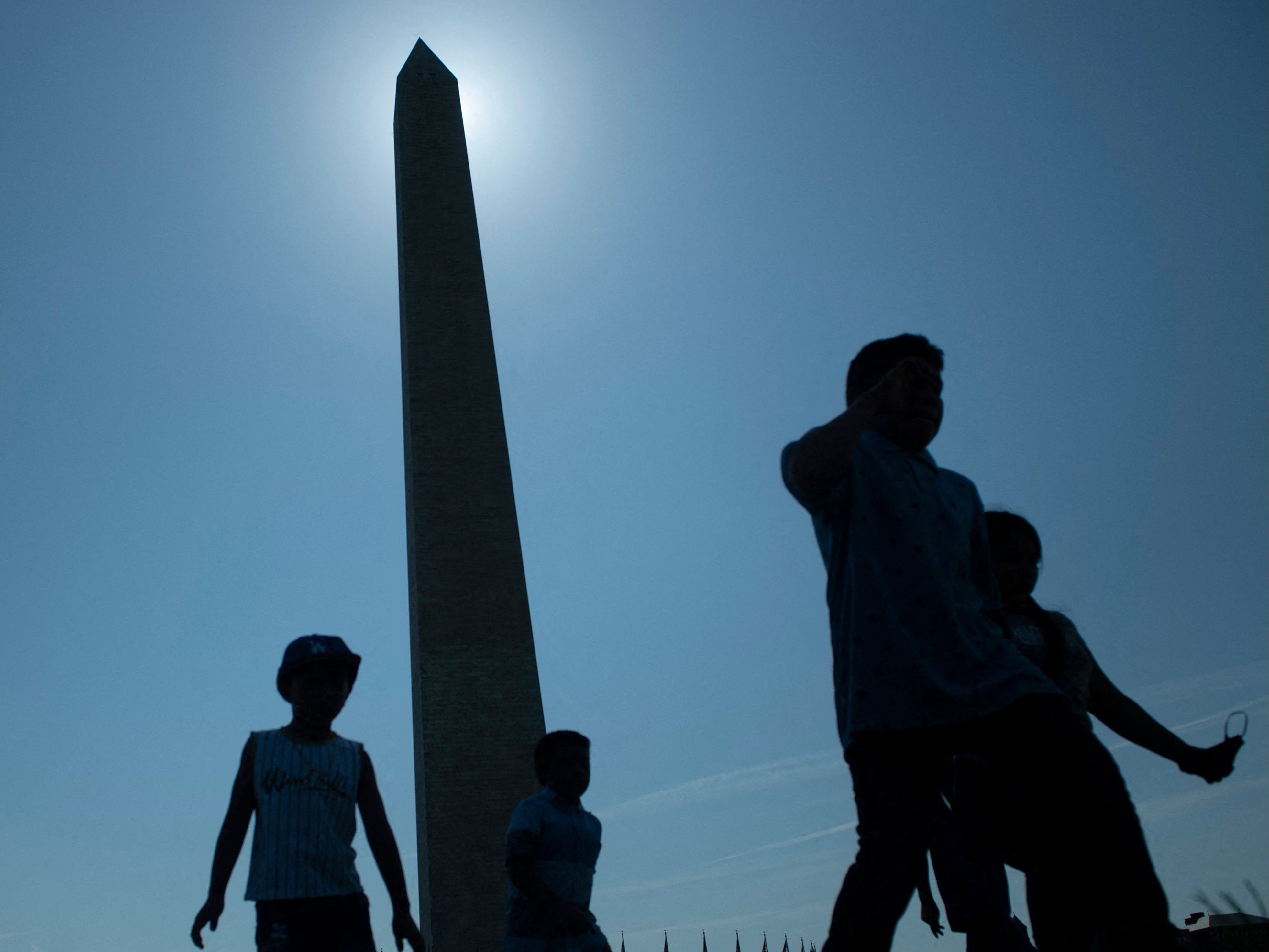 <p>El monumento a Washington</p>