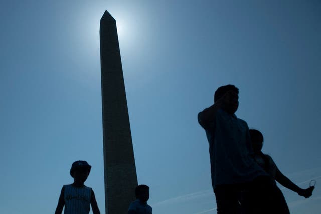 <p>El monumento a Washington</p>