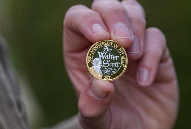 Sir Walter Scott coin