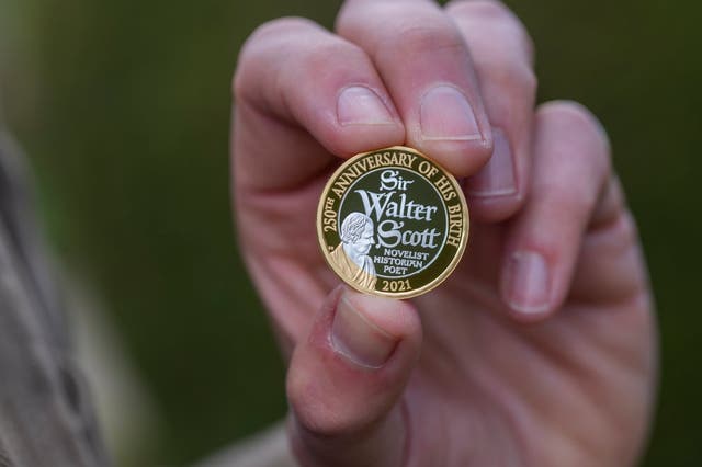 Sir Walter Scott coin