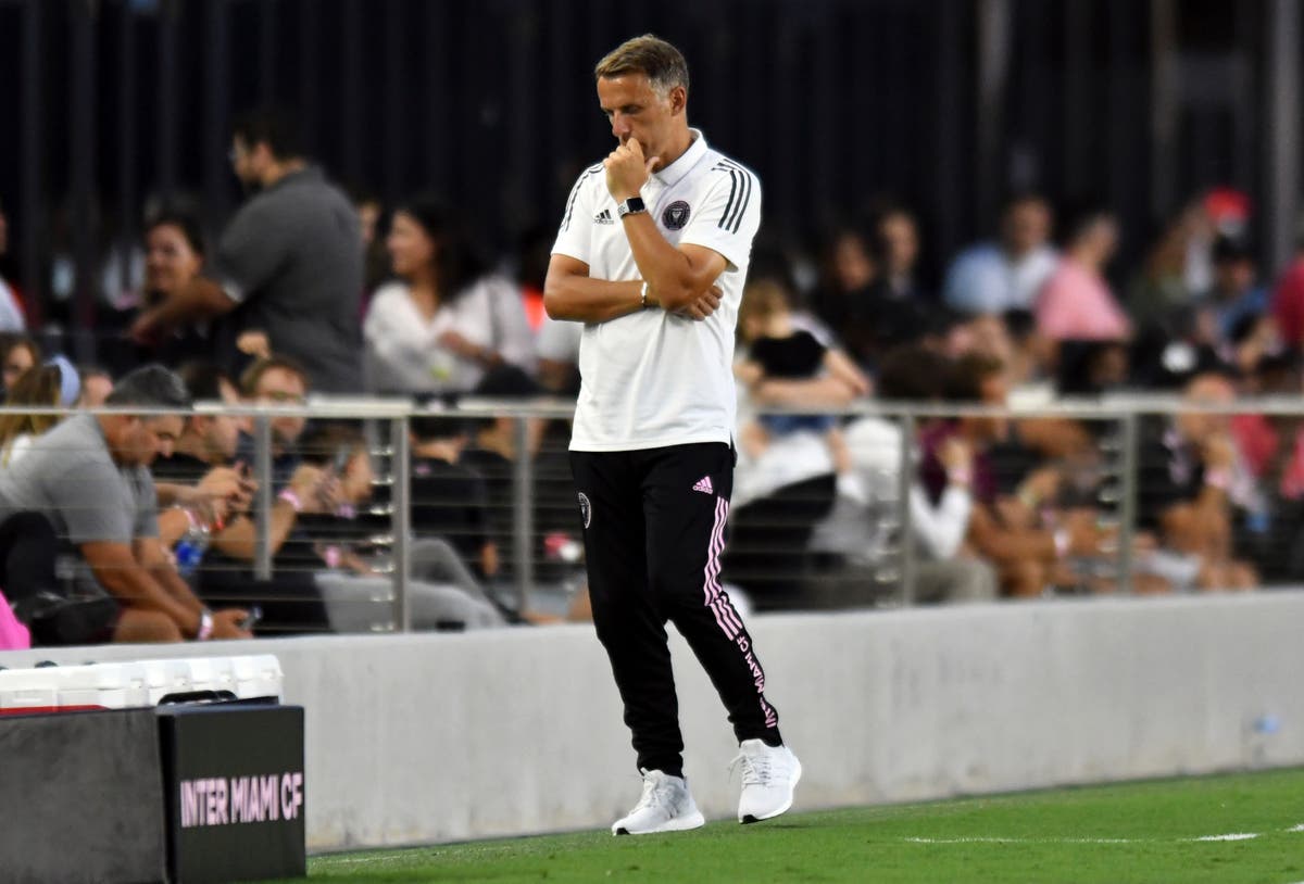 Phil Neville to take ‘long, hard look’ at himself after poor Inter Miami start