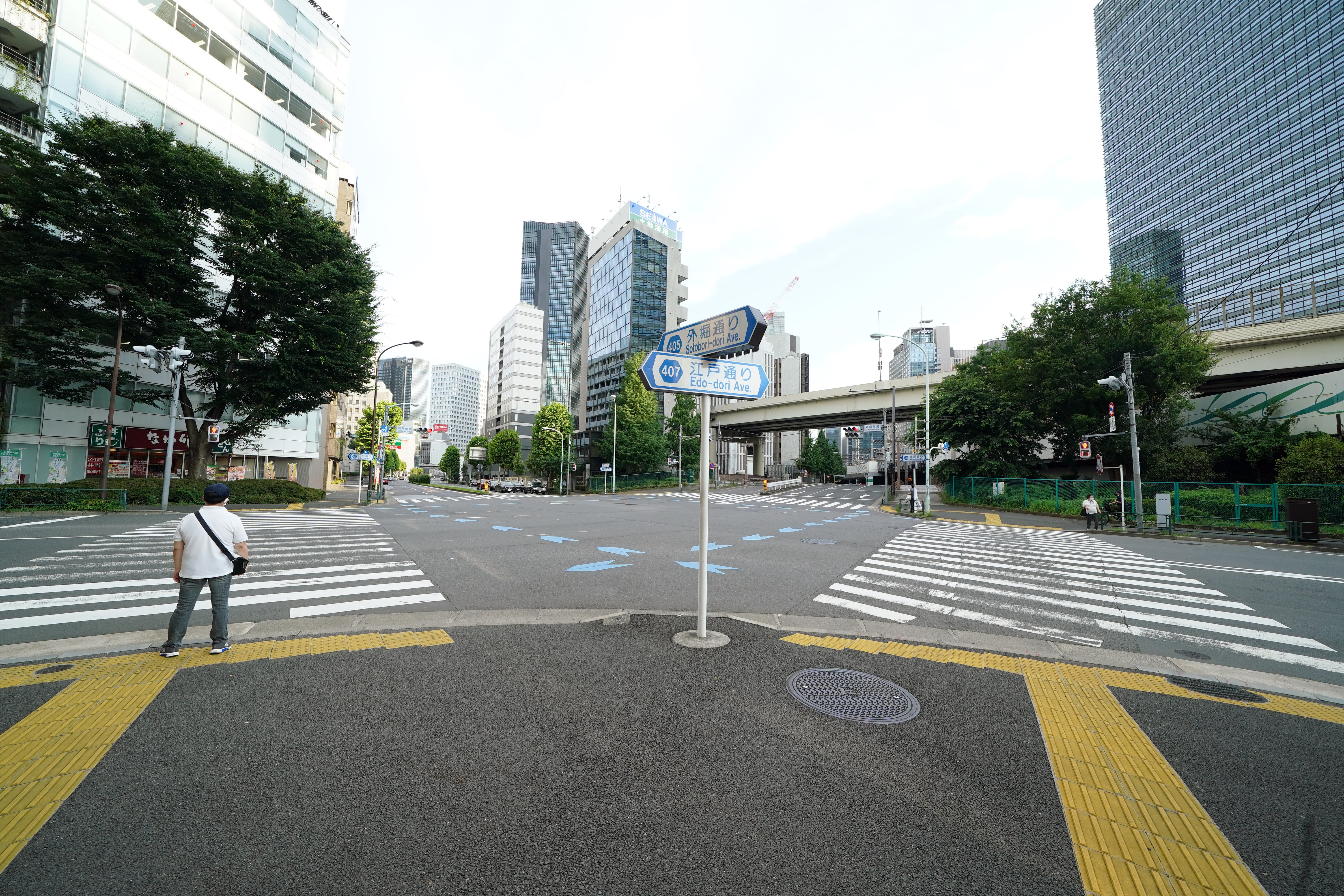 Visiting media are put under stopwatch when they take to the tantalising Tokyo streets (Martin Rickett/PA)