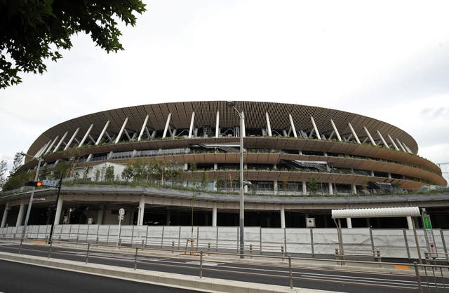 <p>Tokyo’s Olympic Stadium will host an opening ceremony with a difference on Friday (Adam Davy/PA)</p>