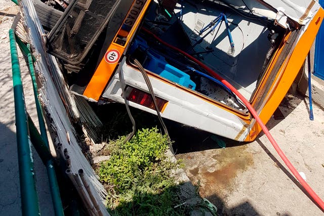 Italy Capri Bus Crash