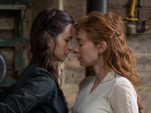 <p>Katherine Waterston and Vanessa Kirby in ‘The World to Come'</p>