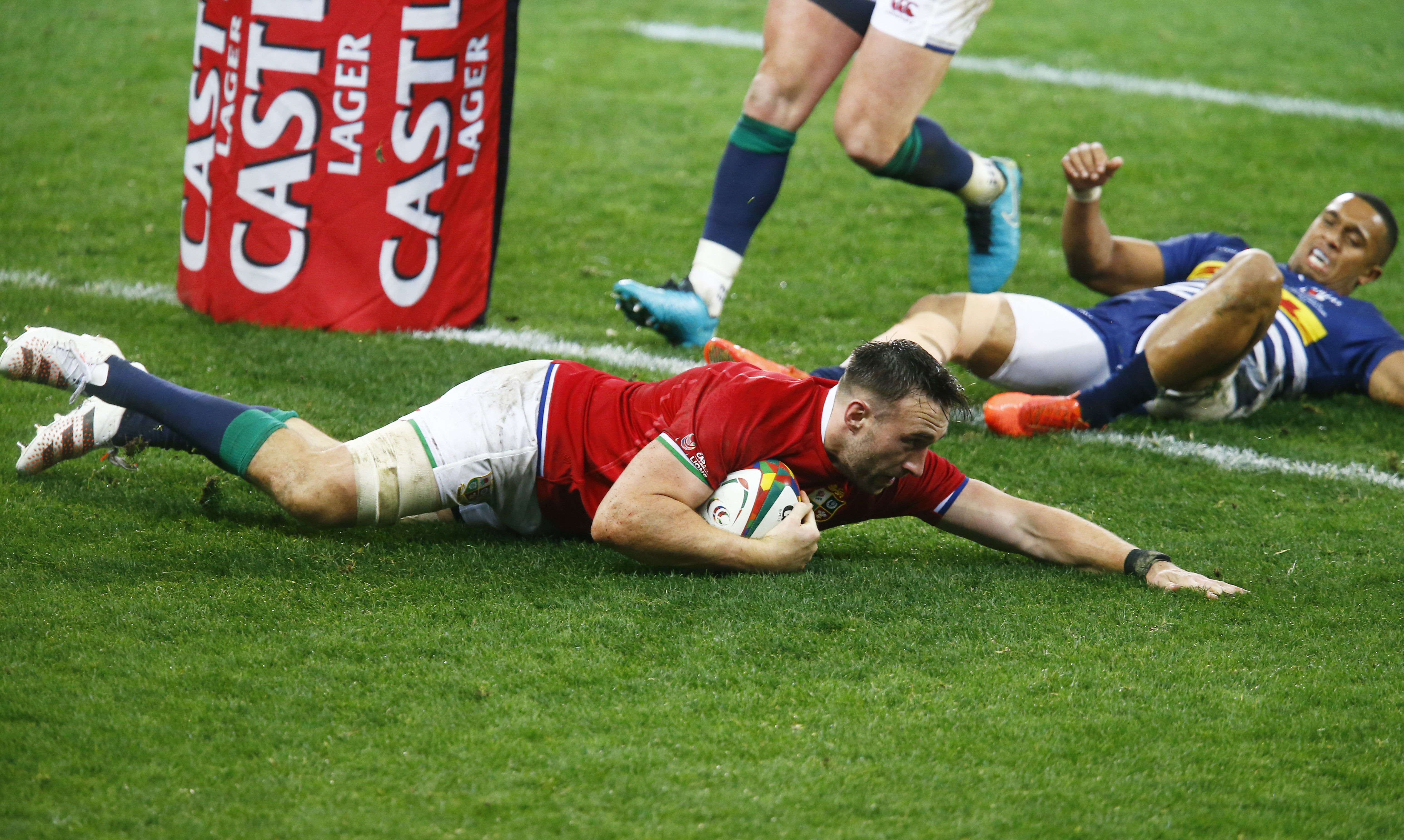 Jack Conan scores a try against the Stormers (Steve Haag/PA)