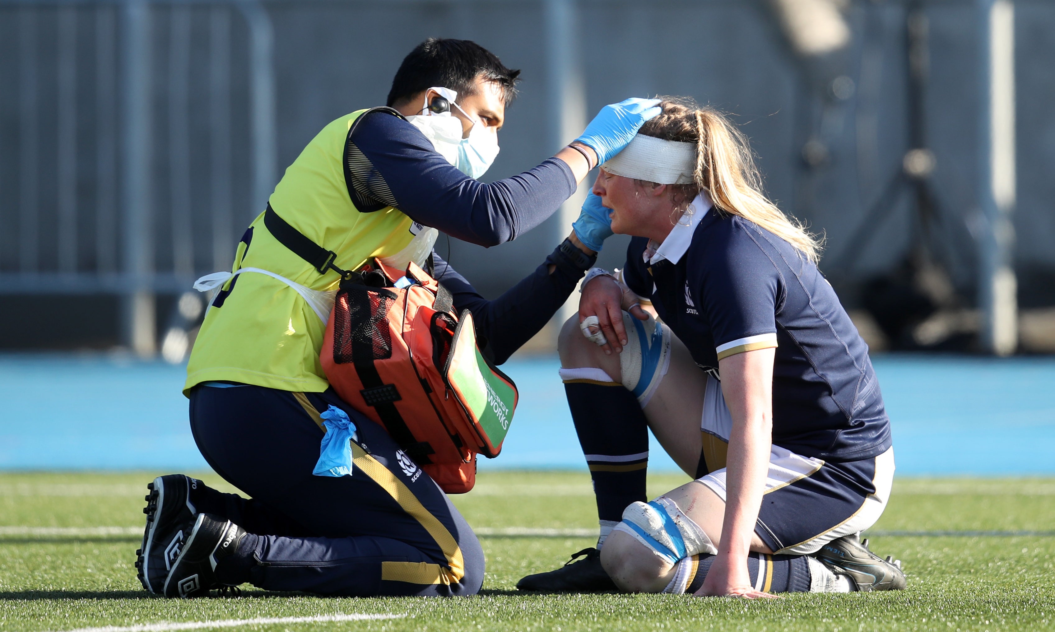 A new report has called for common protocols and better reporting for head injuries (Andrew Milligan/PA)