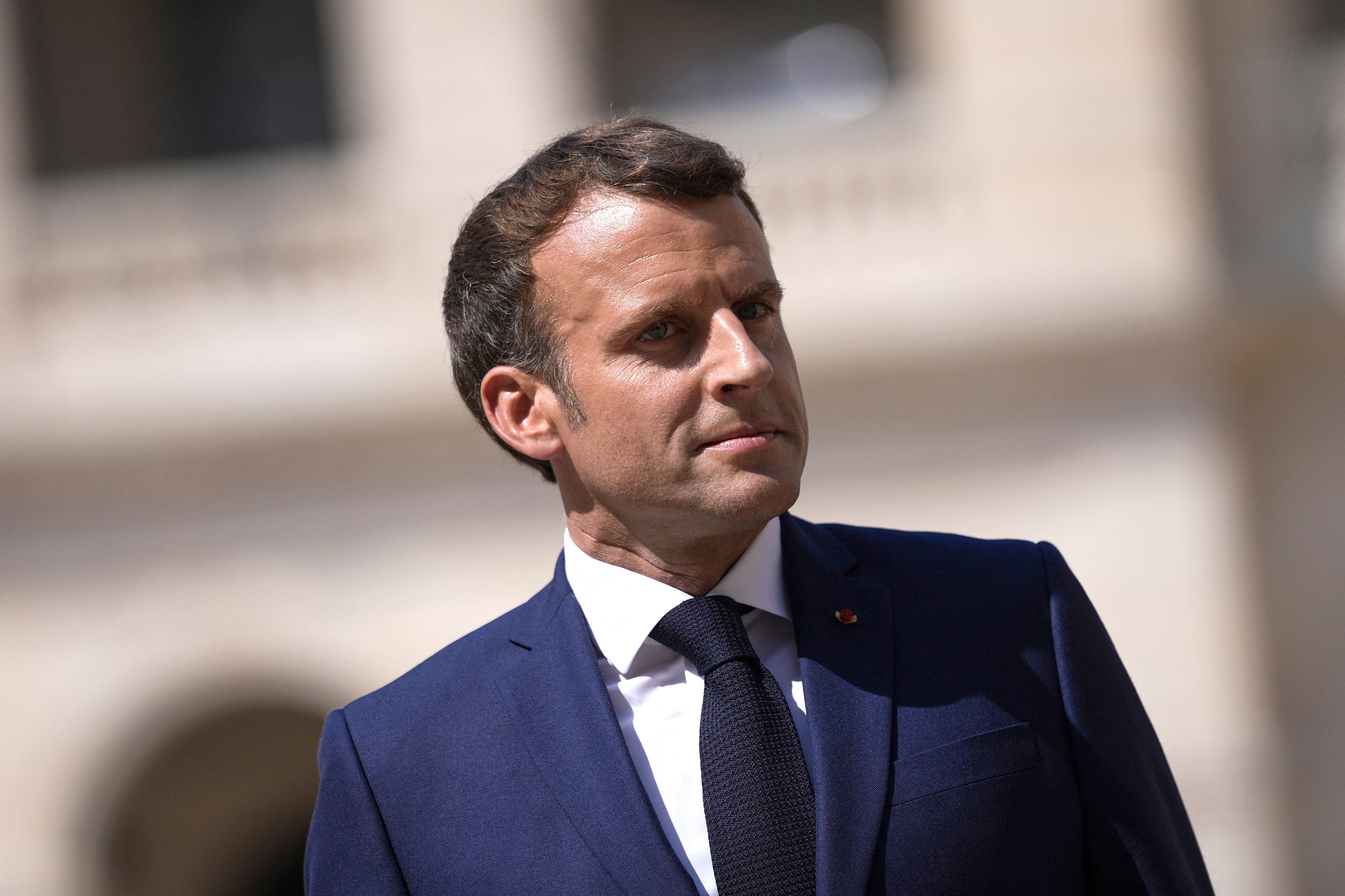 President Emmanuel Macron of whose government El Haïry is one of the youngest members