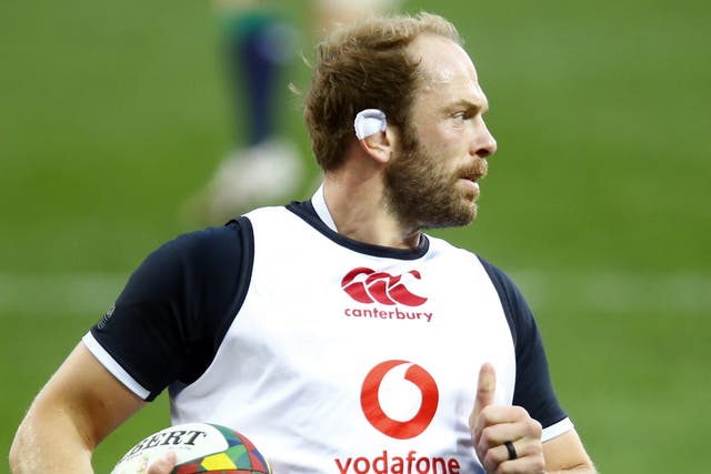 <p>Alun Wyn Jones, pictured, has been praised by Jack Conan for his remarkable powers of recovery (Steve Haag/PA)</p>