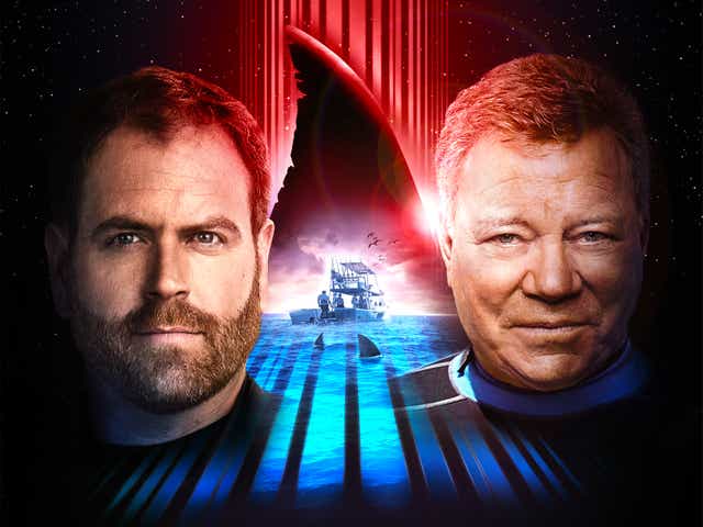 <p>William Shatner and co-host Josh Gates travelled to the Bahamas to film the documentary</p>