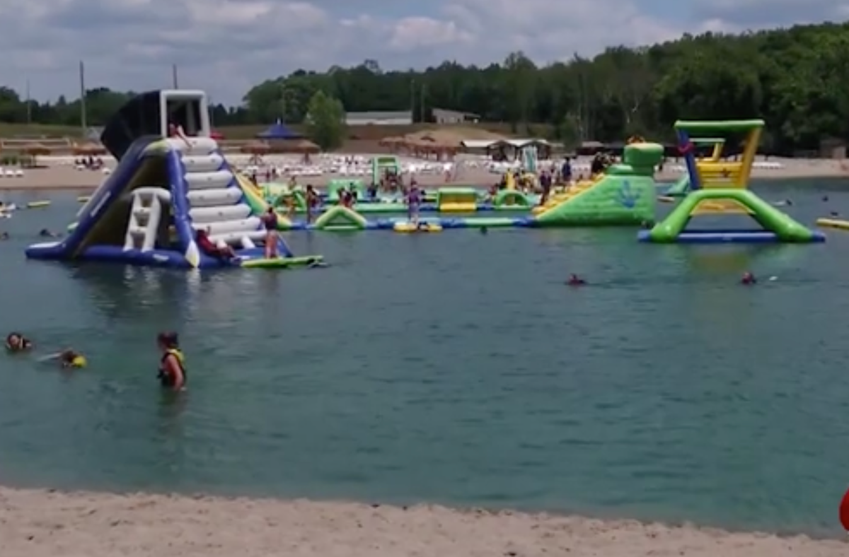 Ohio teen drowns after falling from inflatable obstacle at waterpark and not being found under water for 30 minutes