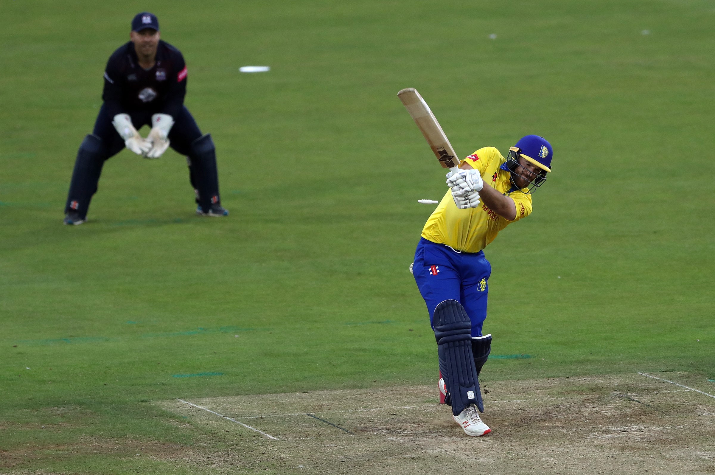 Graham Clark top scored with 141 as Durham posted their highest total in the Royal London Cup (Scott Heppell/PA)