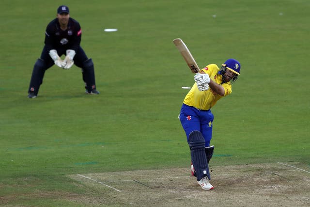 <p>Graham Clark top scored with 141 as Durham posted their highest total in the Royal London Cup (Scott Heppell/PA)</p>