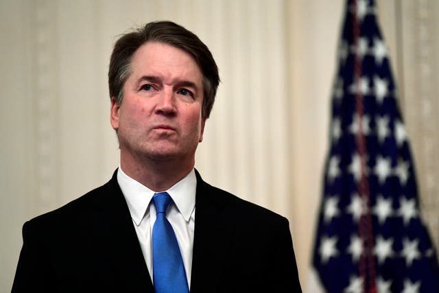 <p>Supreme Court Justice Brett Kavanaugh was one of the five justices to vote against stopping Texas’s restrictive abortion law from taking effect </p>