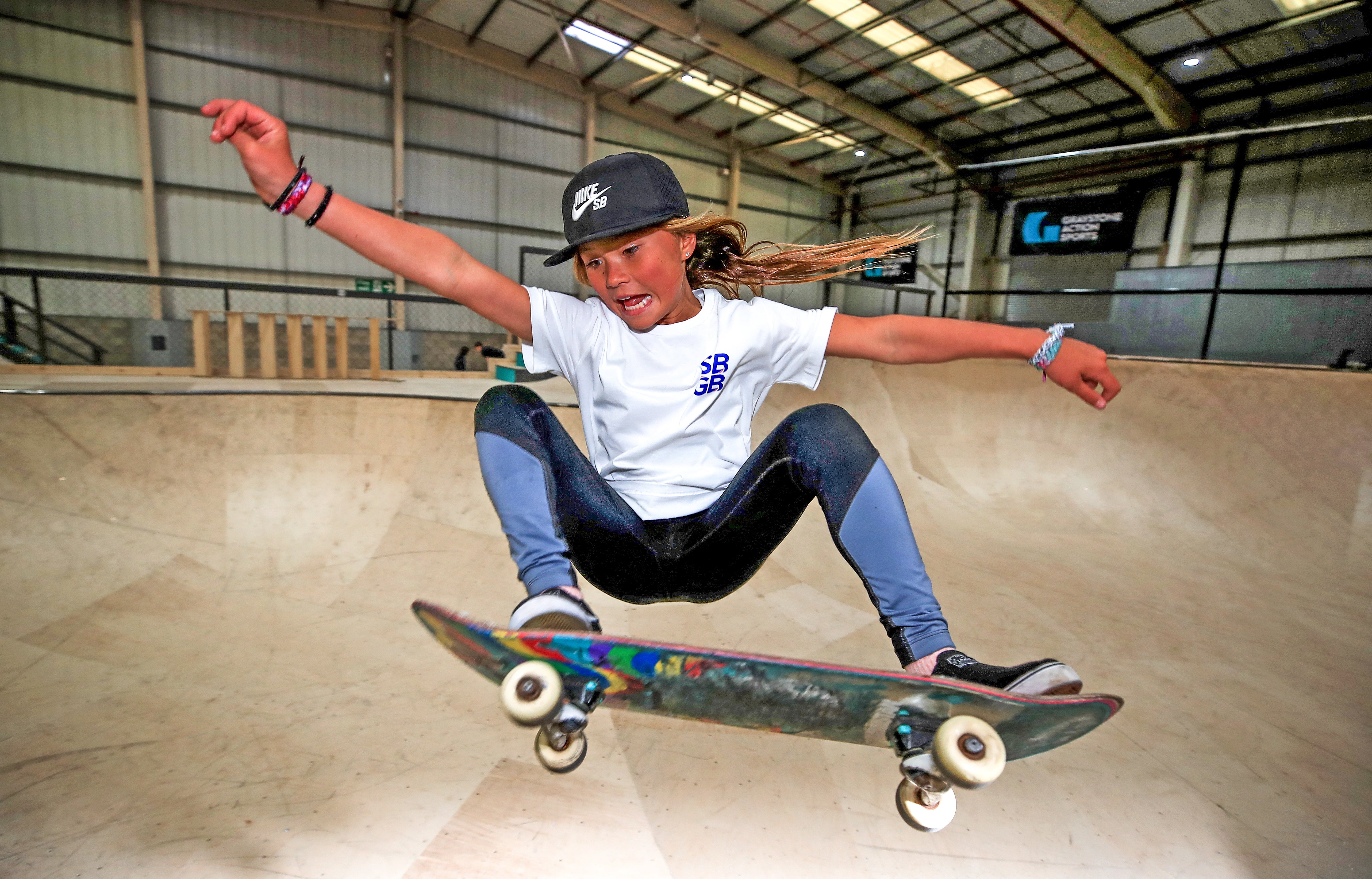 Sky Brown will become Britain’s youngest summer Olympian (Peter Byrne/PA)