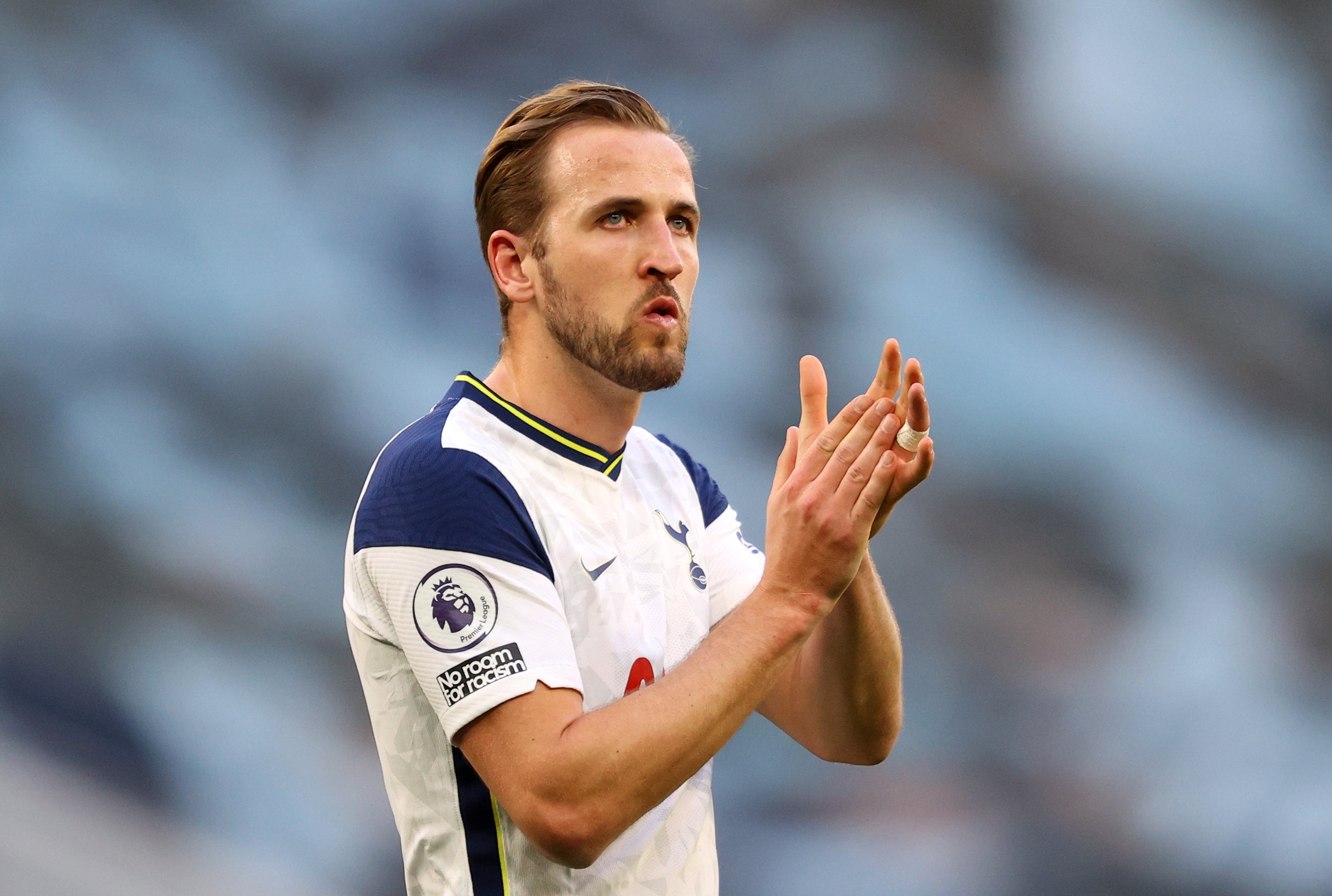 Harry Kane has been linked with a move to Manchester City (Richard Heathcote/PA)