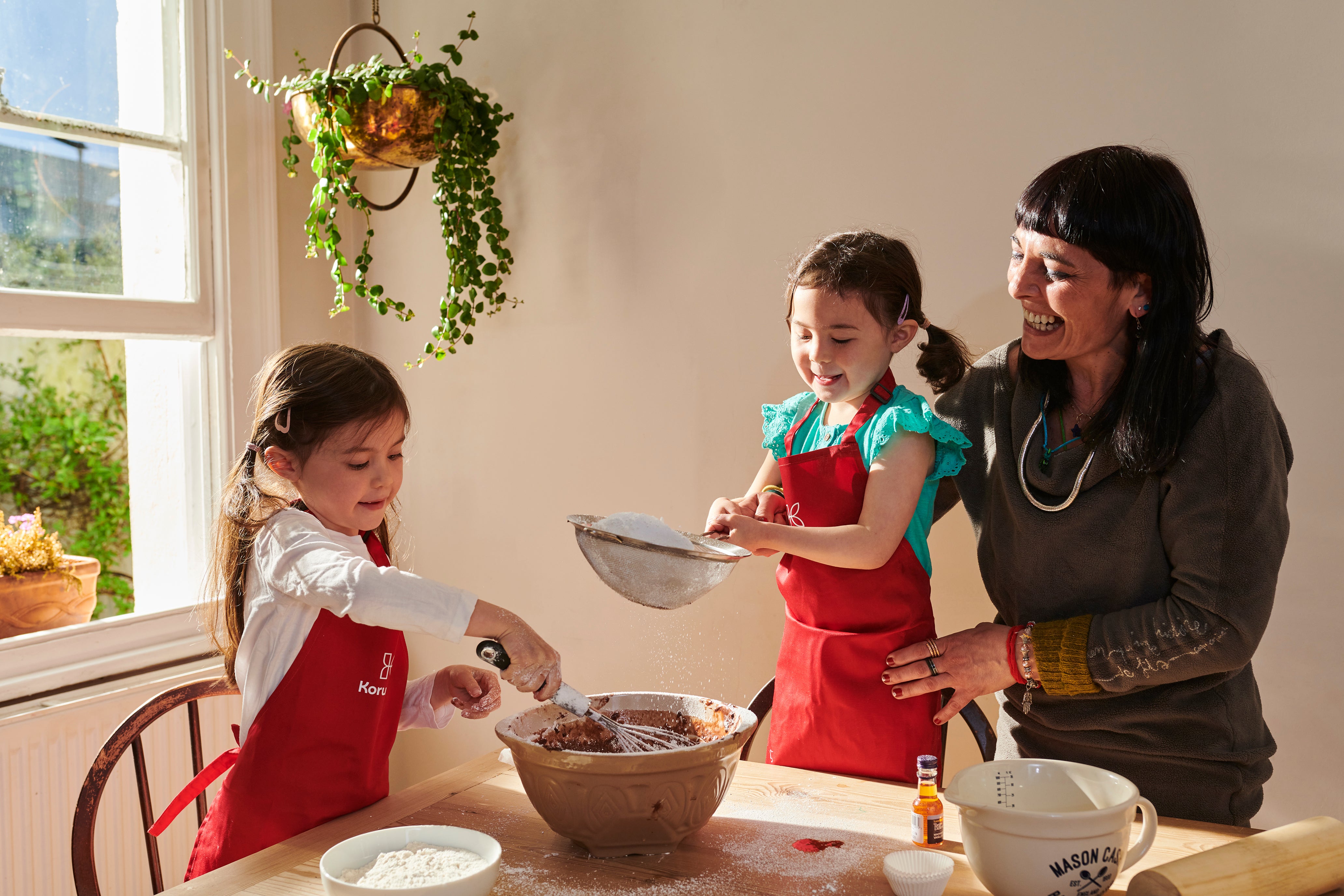 Baking with kids can help them learn over the summer (Koru Kids/PA)
