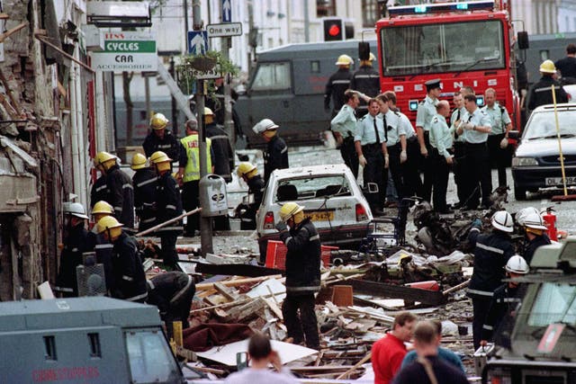 <p>The bombing in August 1998 killed 29 people</p>