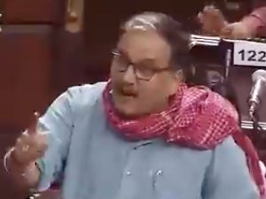 Manoj Jha, a member of India’s upper House, delivered a fiery speech on Tuesday attacking the government over the death toll from the pandemic