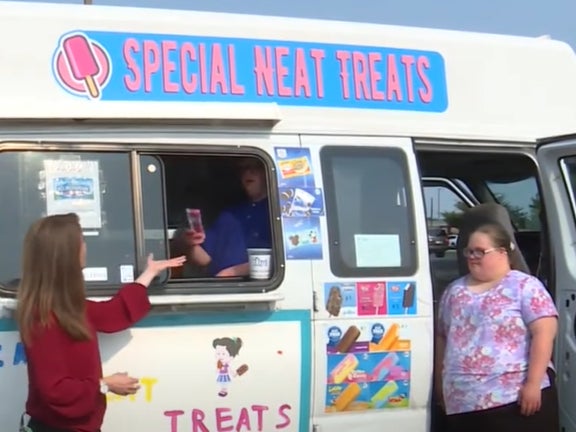 Dad buys ice-cream truck to create jobs for his children with Down ...