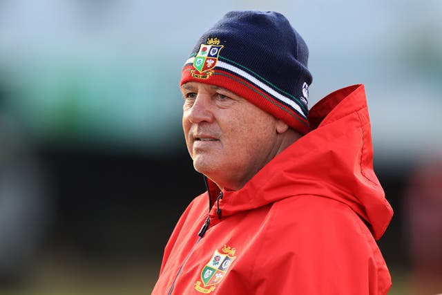 <p>South Africa have rejected the “mind games” of British and Irish Lions boss Warren Gatland, pictured (David Rogers/PA)</p>