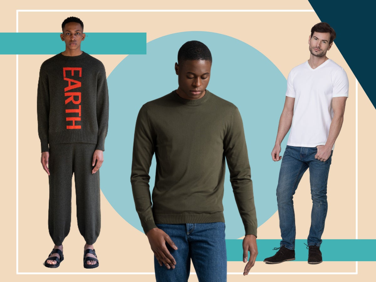 Best sustainable men’s clothing: From T-shirts to jeans | The Independent