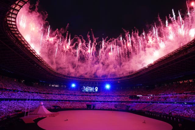 <p>The Olympics were officially opened in Tokyo on Friday (Martin Rickett/PA)</p>