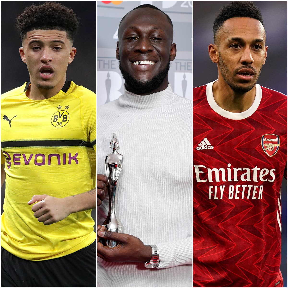 Sancho completes move and Stormzy meets Aubameyang – Friday’s sporting social