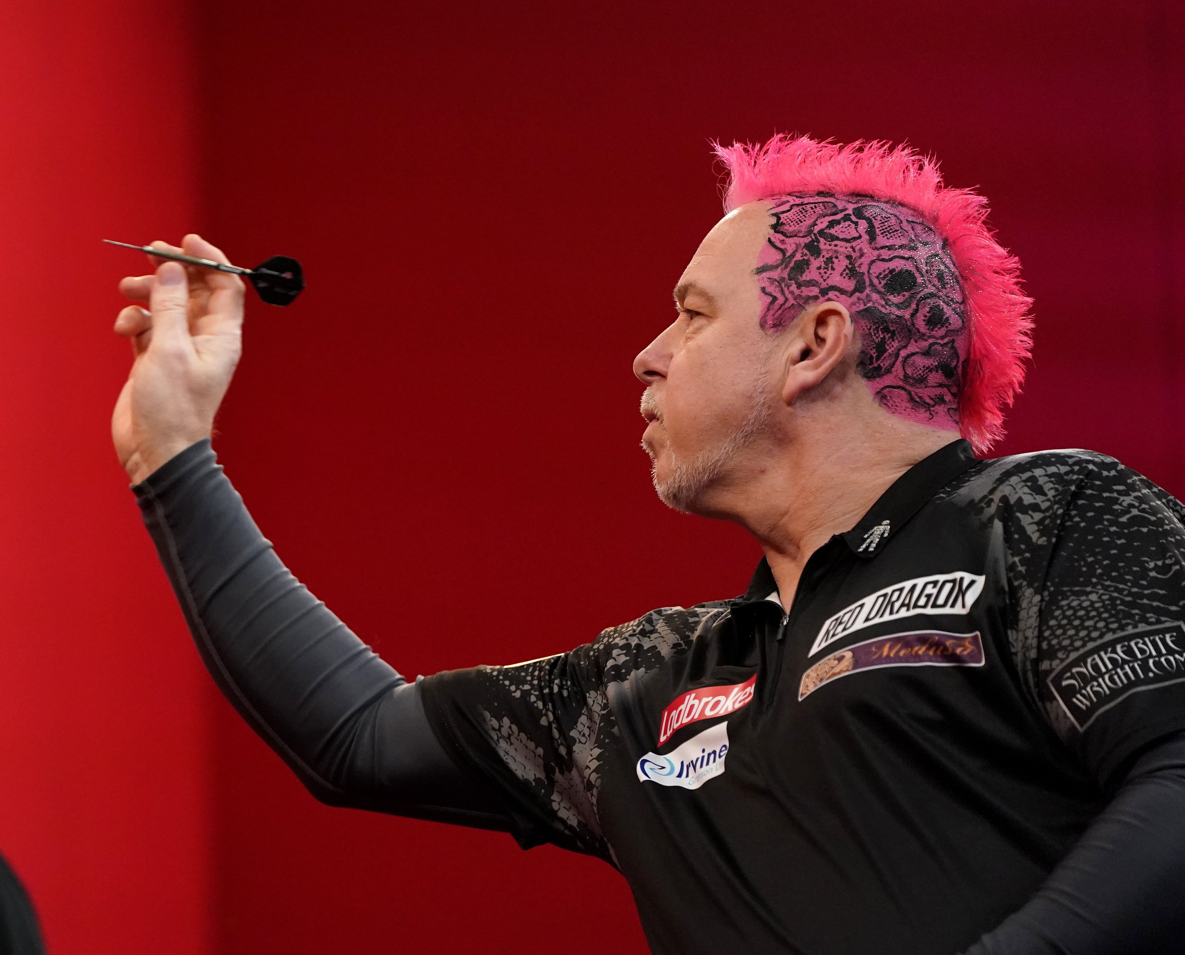 Peter Wright impressed in his quarter-final win (Zac Goodwin/PA)