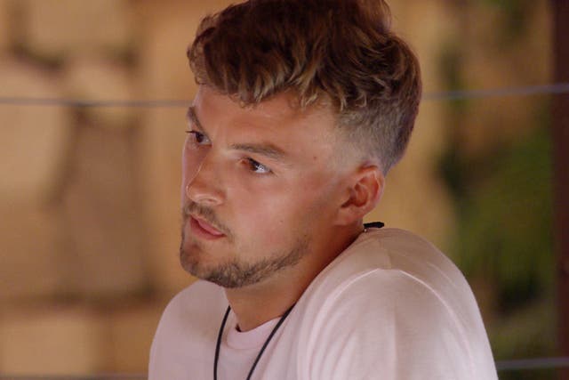<p>Hugo, seen in the latest episode of ‘Love Island'</p>