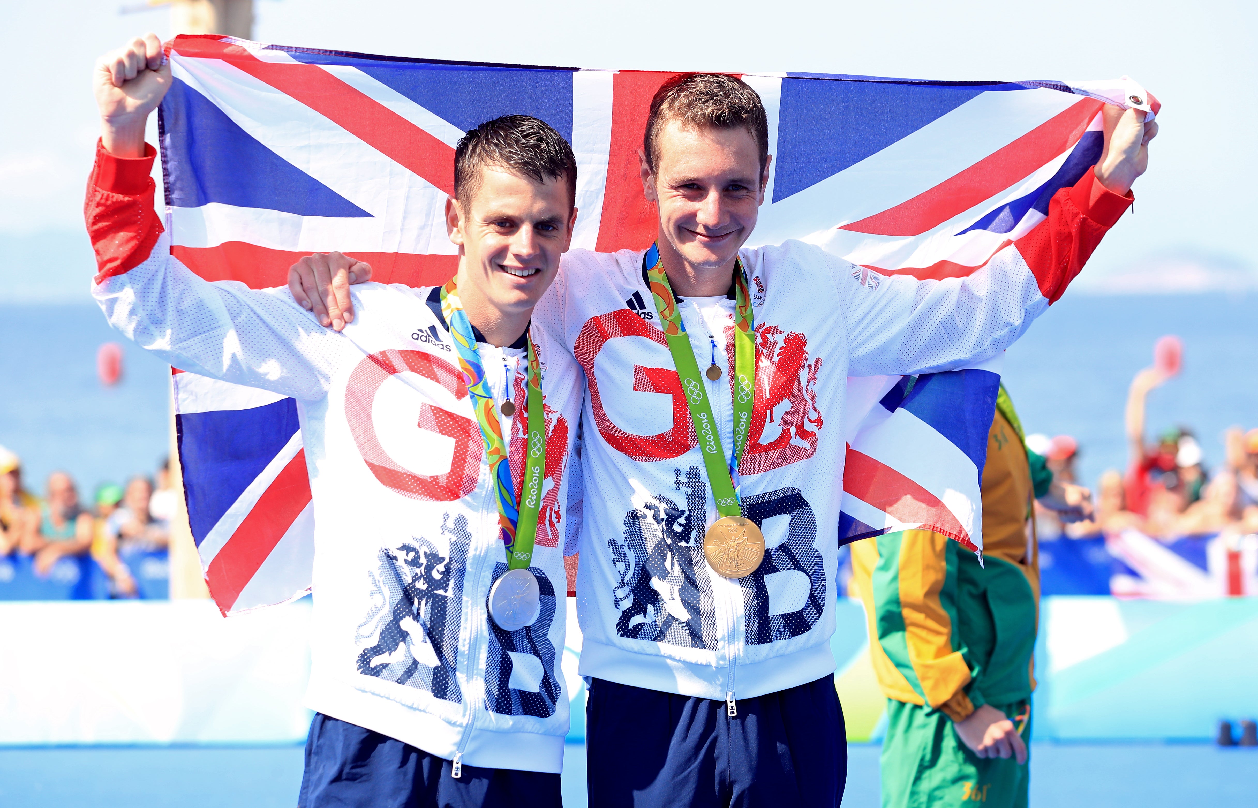 Alistair (right) and Jonny Brownlee won gold and silver medals in Rio (Mike Egerton/PA)
