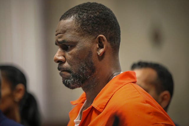 <p>R Kelly</p>