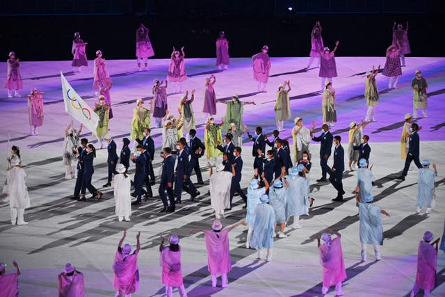 <p>Tokyo Olympics Opening Ceremony</p>