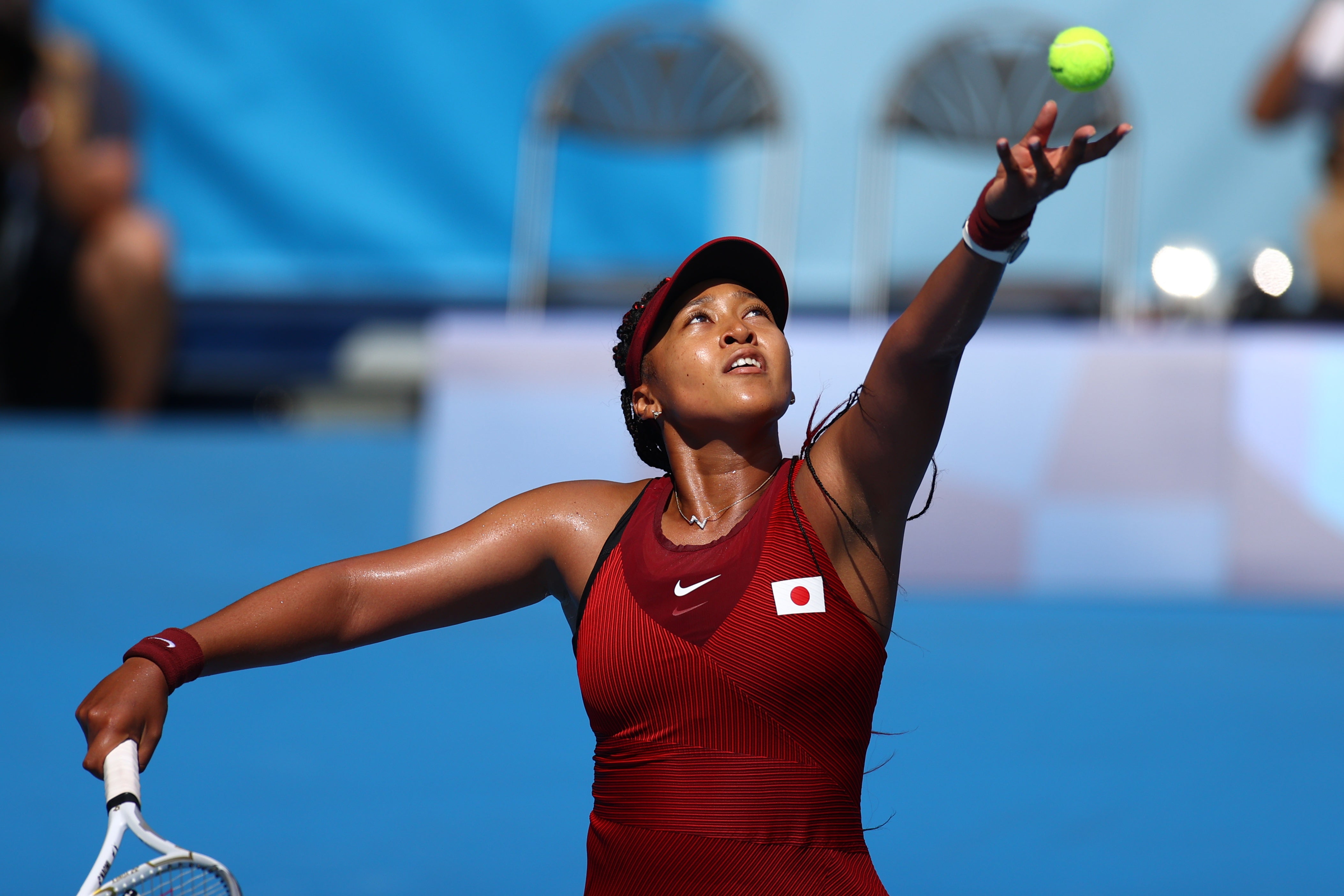 single Vermindering type Tokyo Olympics: Naomi Osaka makes tennis return to lift Japan and its  beleaguered Games | The Independent