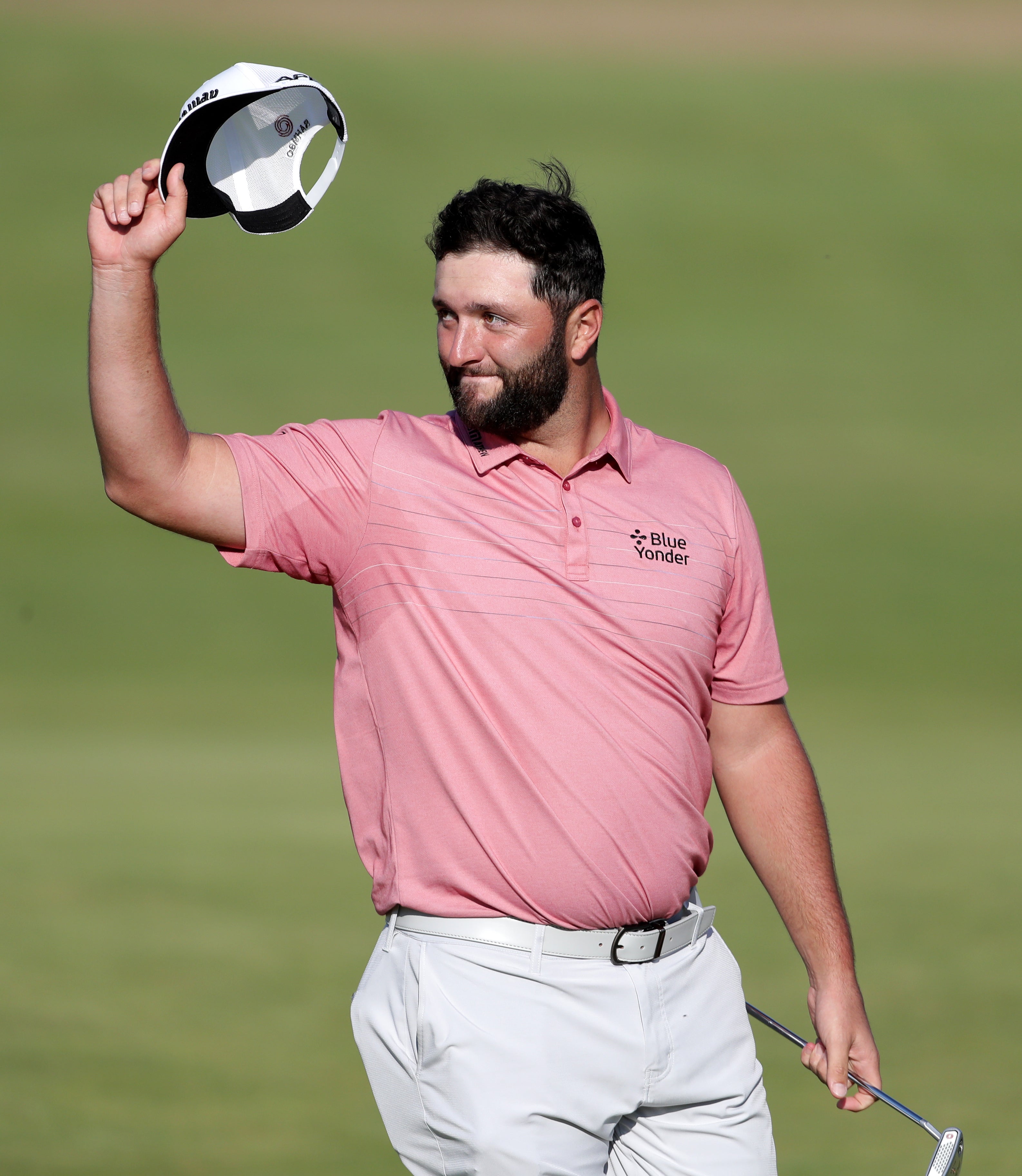 Jon Rahm finished in a tie for third at The Open last week