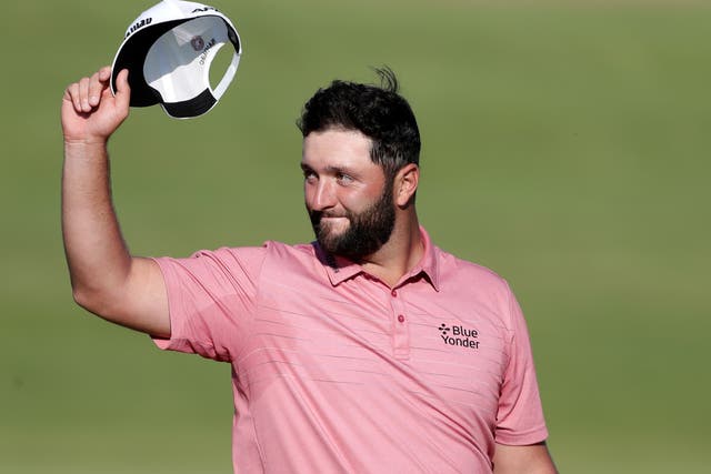 <p>Jon Rahm finished in a tie for third at The Open last week</p>