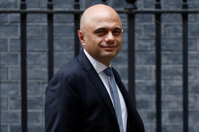 <p>Sajid Javid has apologised over the wording of one of his tweets</p>