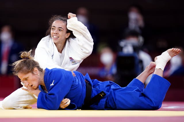 <p>Chelsie Giles won Team GB’s first medal of Tokyo 2020 with bronze in judo (Danny Lawson/PA)</p>