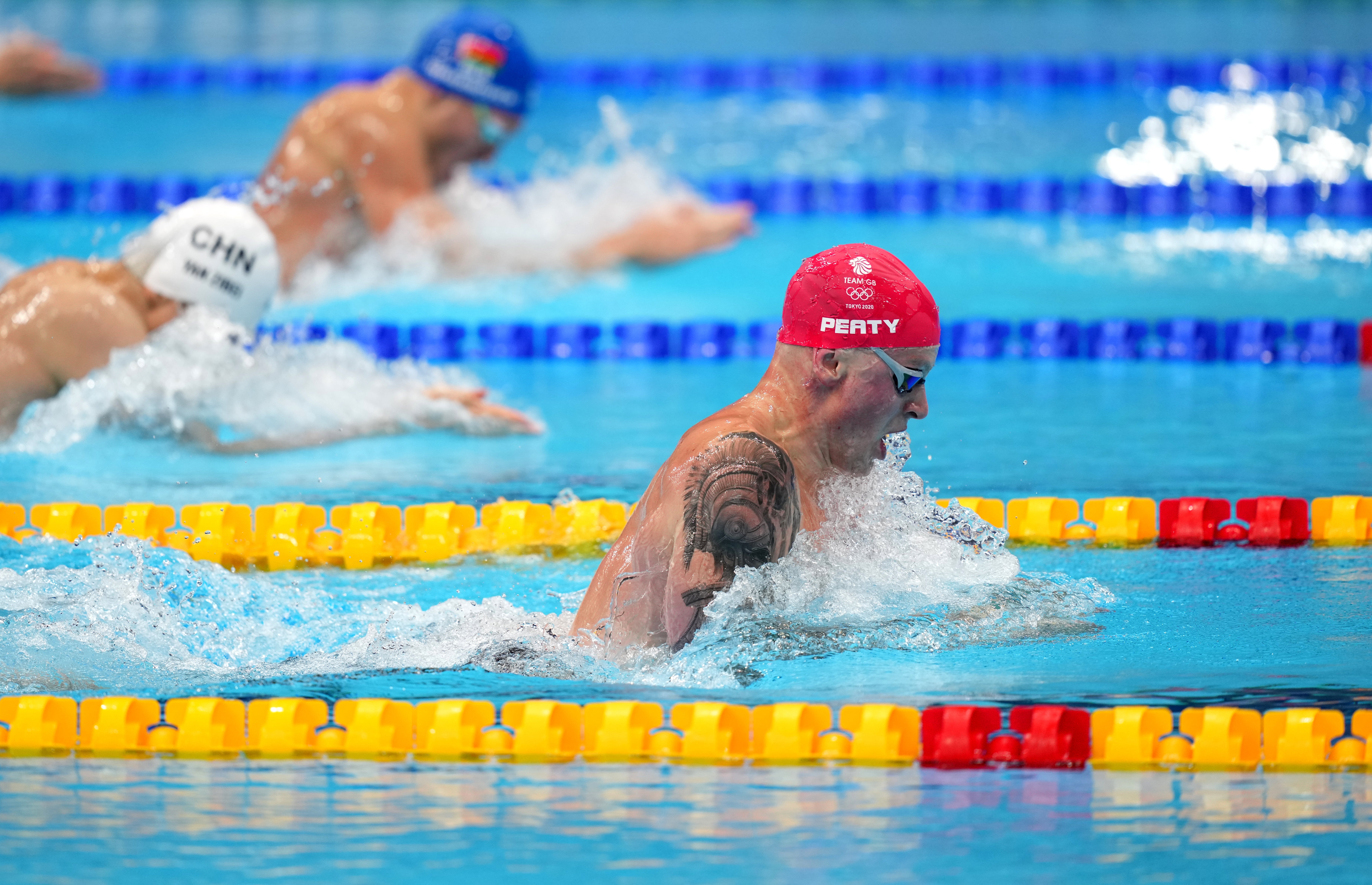 Adam Peaty will go for 100m breaststroke glory in Tokyo on Monday (Joe Giddens/PA)