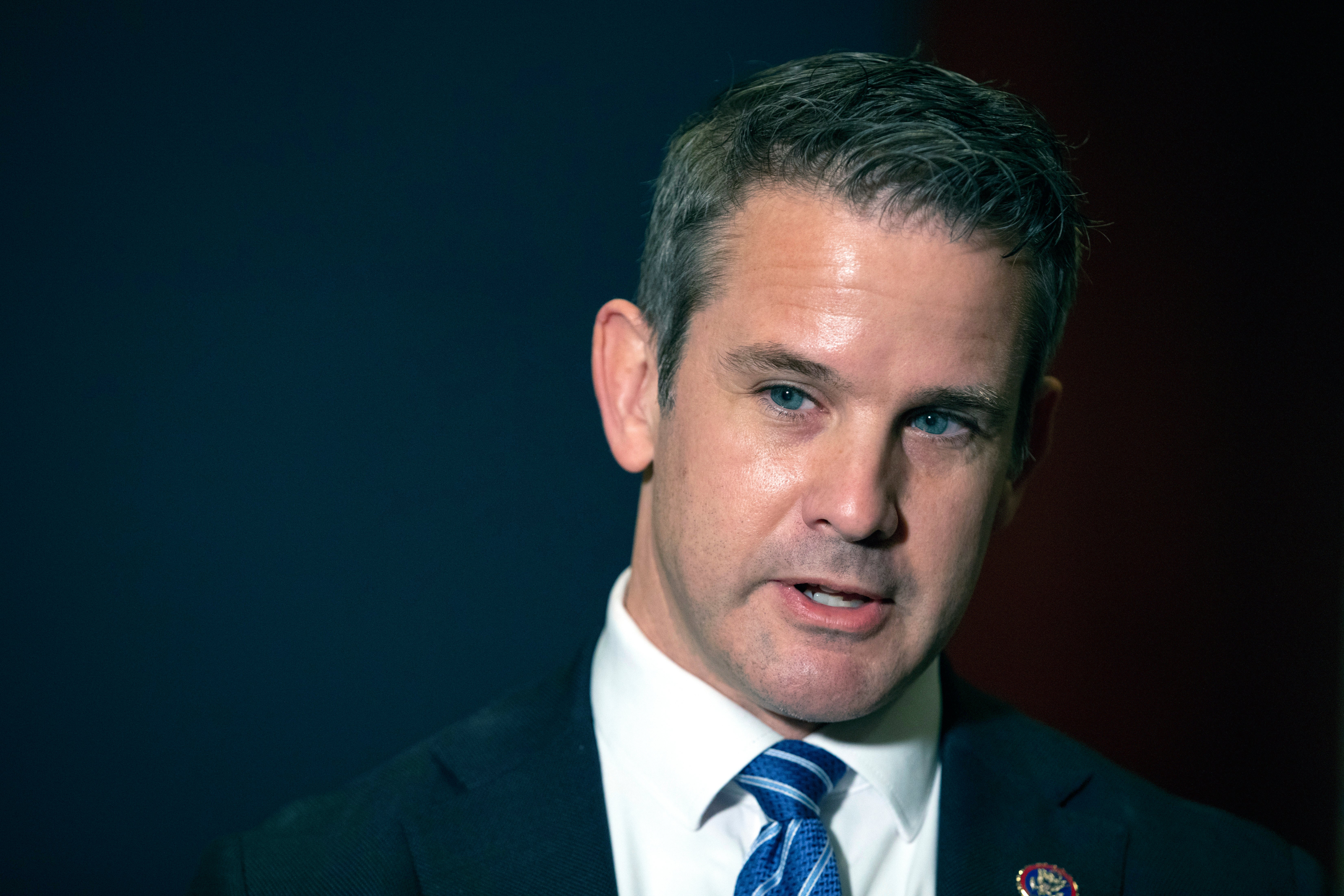Rep Adam Kinzinger, one of two Republicans on the Capitol riot committee