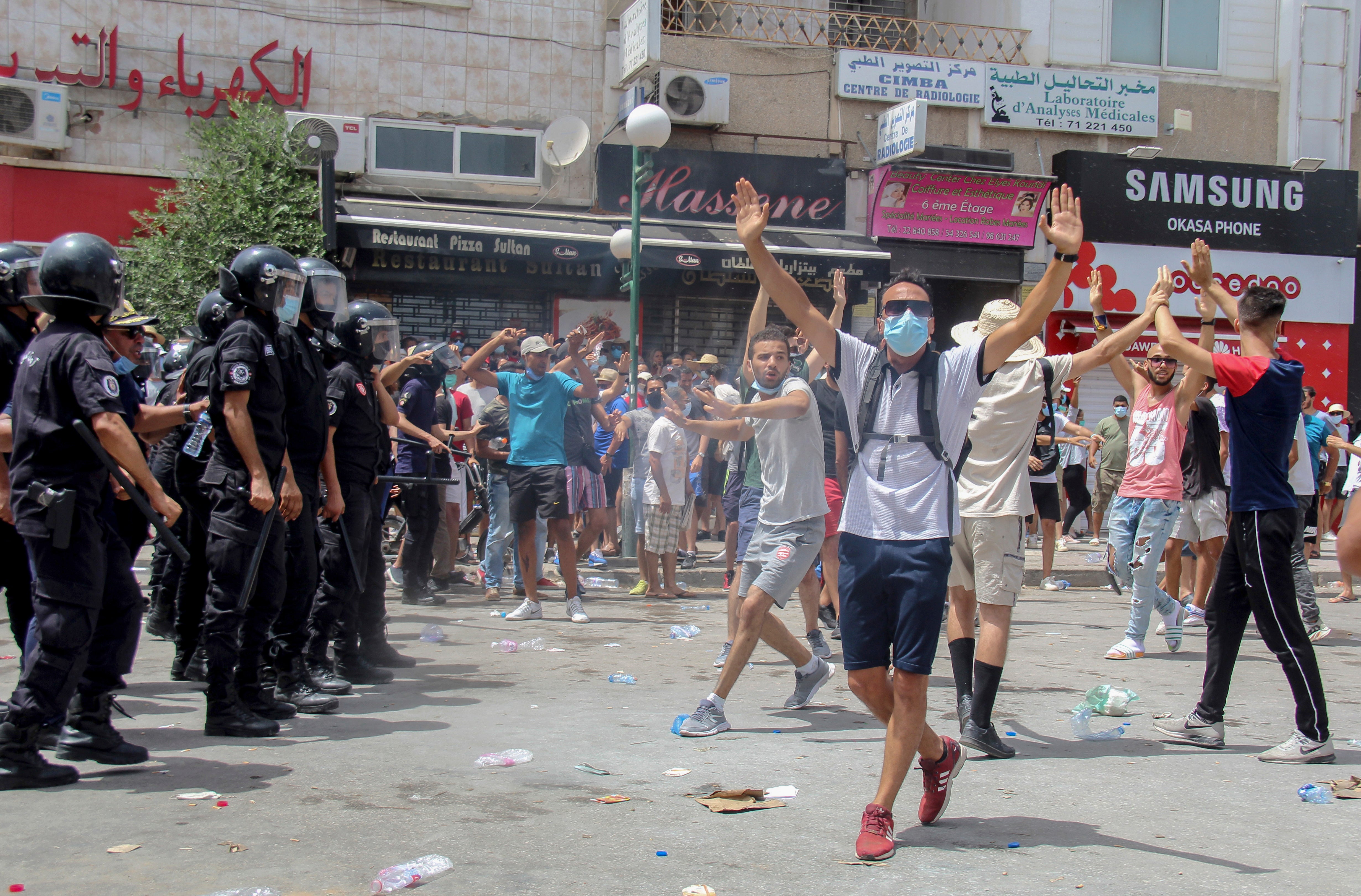 Tunisa Protests