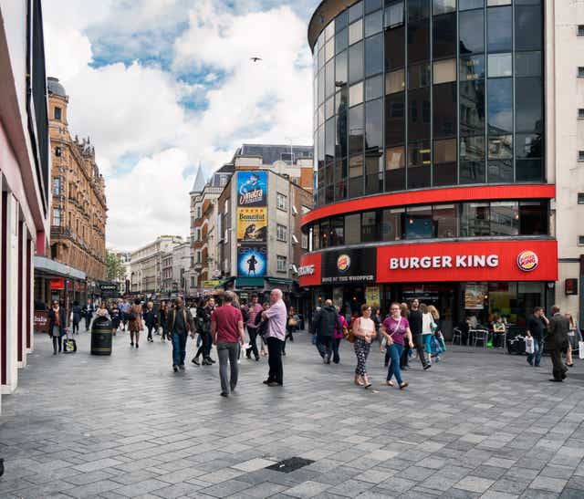 Soho Estates is planning a £100m redevelopment of the corner of Leicester Square (Soho Estates/PA)