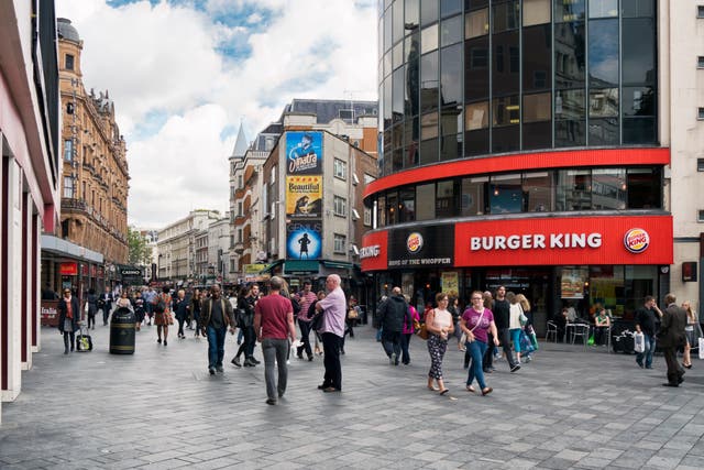 Soho Estates is planning a £100m redevelopment of the corner of Leicester Square (Soho Estates/PA)