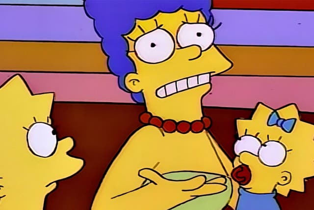 <p>Marge Simpson in a 1996 episode of ‘The Simpsons’</p>