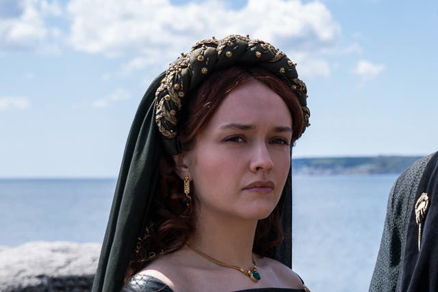<p>Olivia Cooke pictured in character for ‘House of the Dragon'</p>